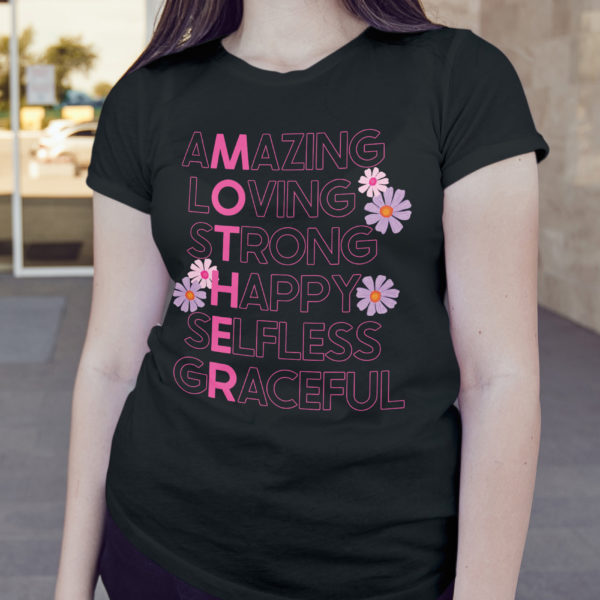 Amazing Mother Black Shirt