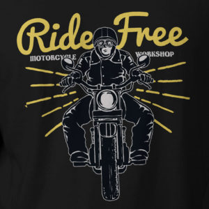 Ride Free Biker Shirt