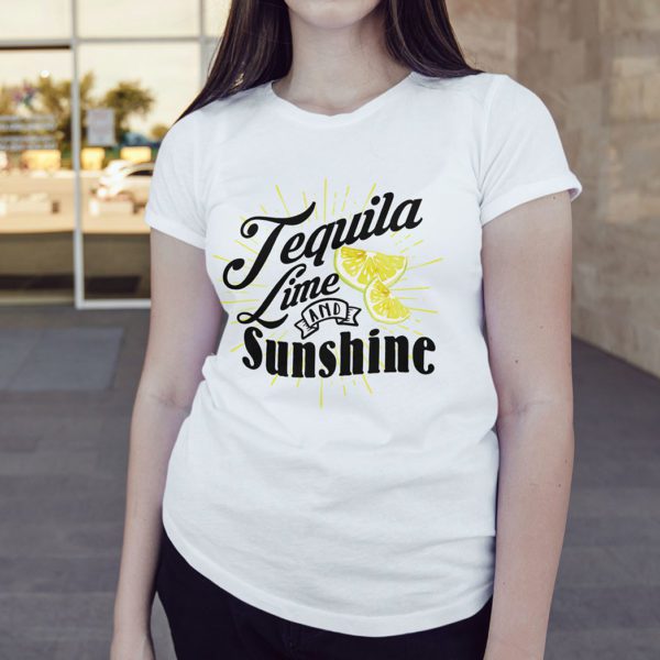 Tequila Lime and Sunshine - White